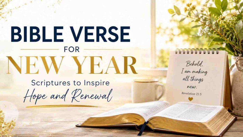 Bible Verse for New Year