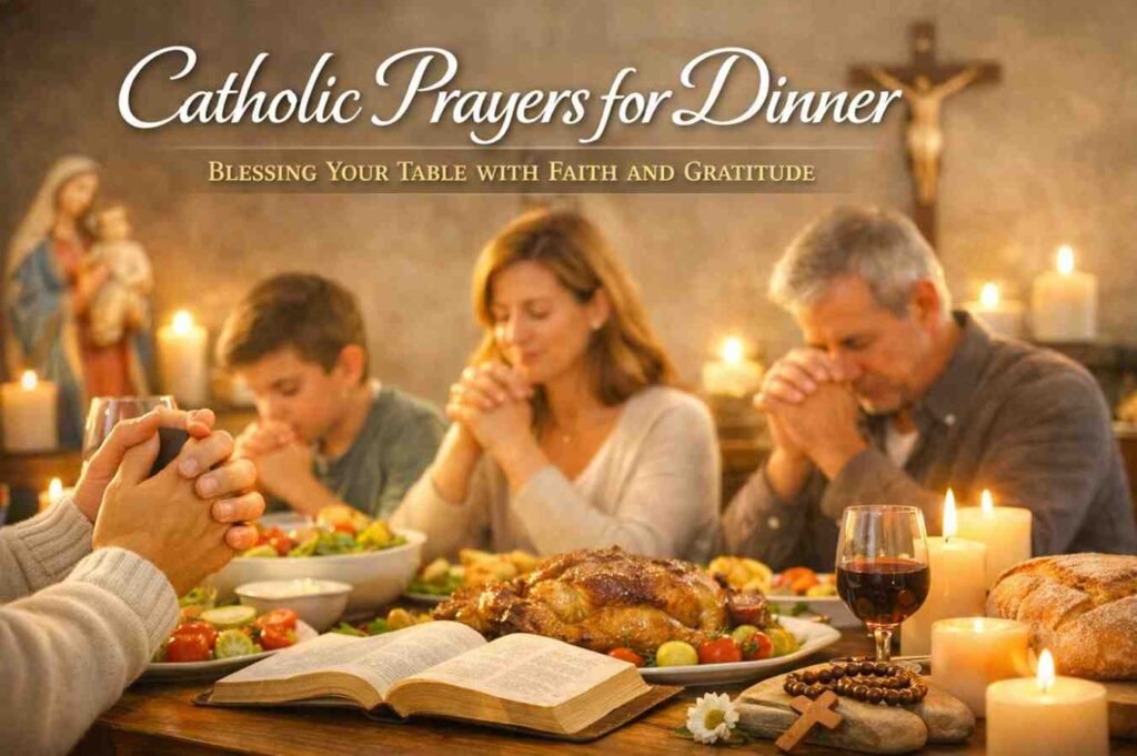 Catholic Dinner Prayer