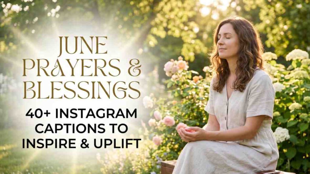 Instagram Captions for June Prayers & Blessings