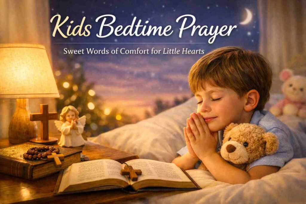 Kids Bedtime Prayer