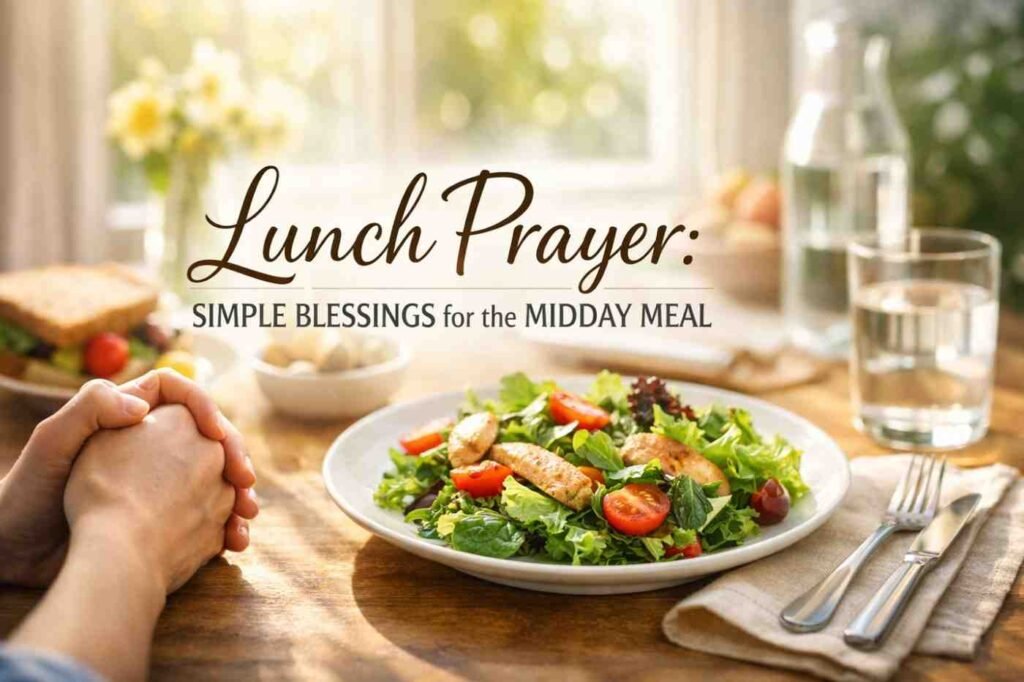 Lunch Prayer
