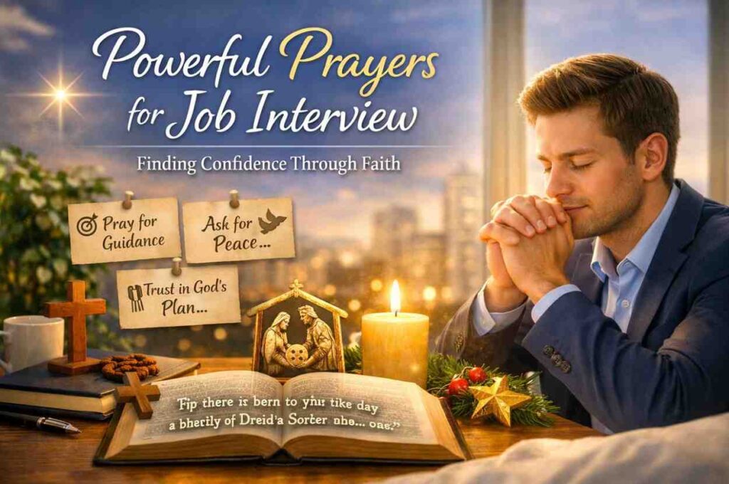 Powerful Prayers for Job Interview