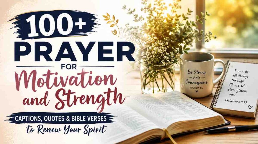 Prayer for Motivation and Strength