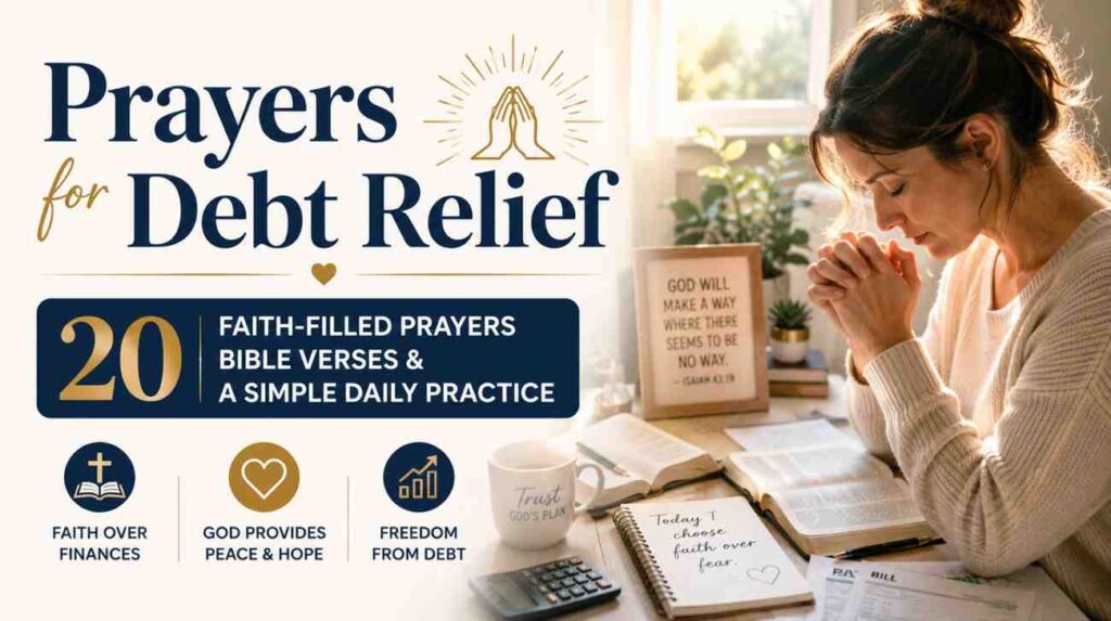 Prayers for Debt Relief