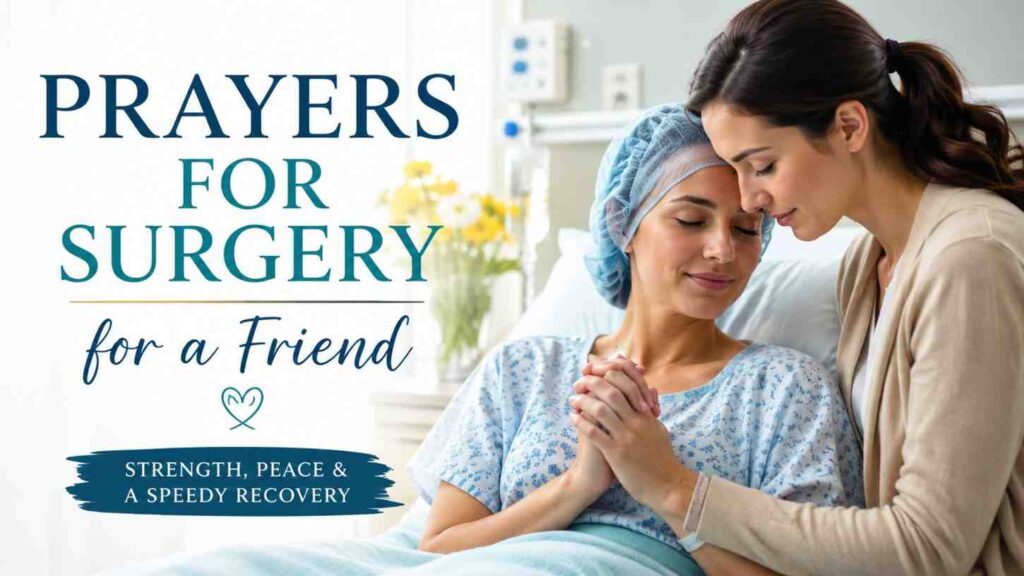 Prayers for Surgery for a Friend