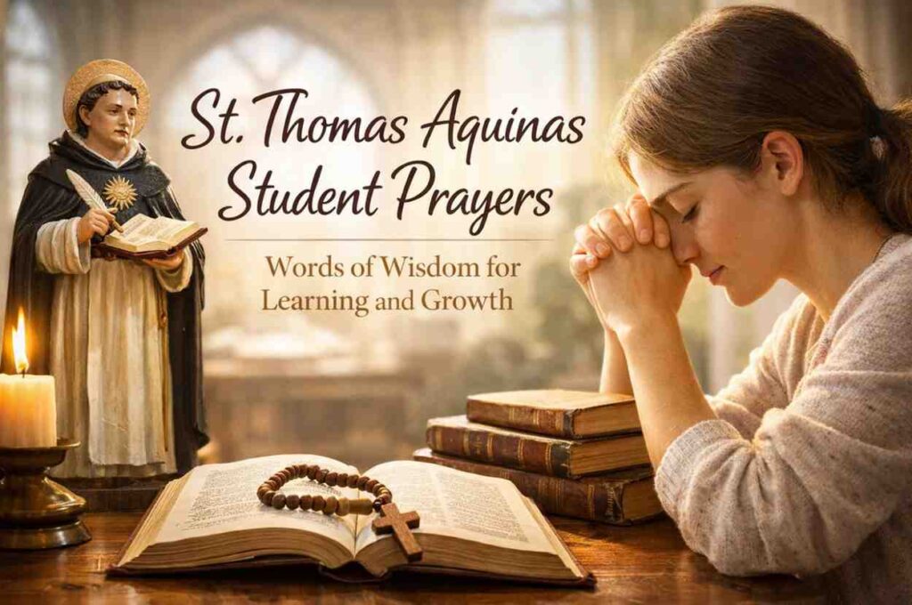 St. Thomas Aquinas Student Prayers
