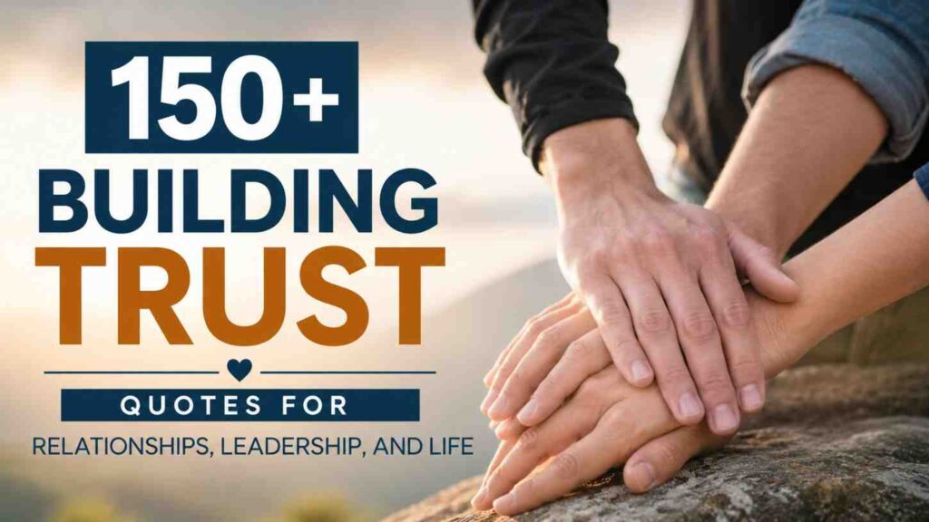Trust Quotes for Relationships
