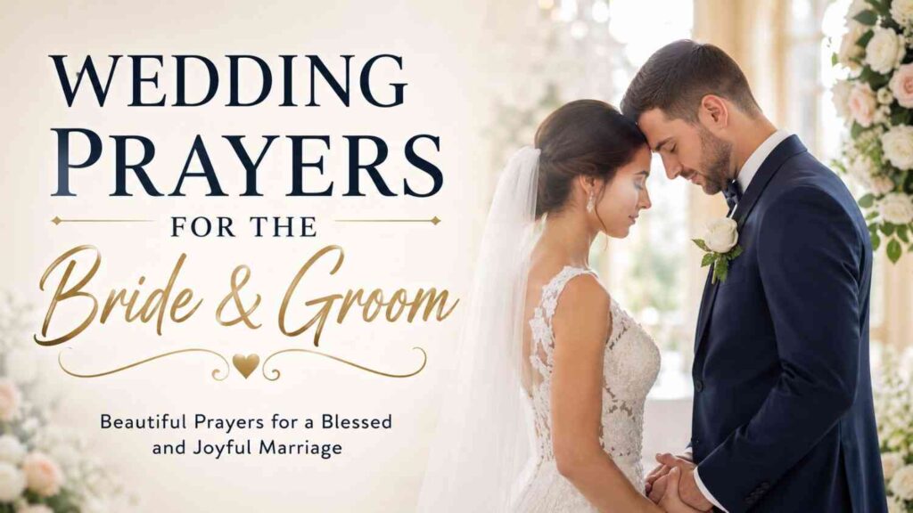 Wedding Prayers for the Bride and Groom
