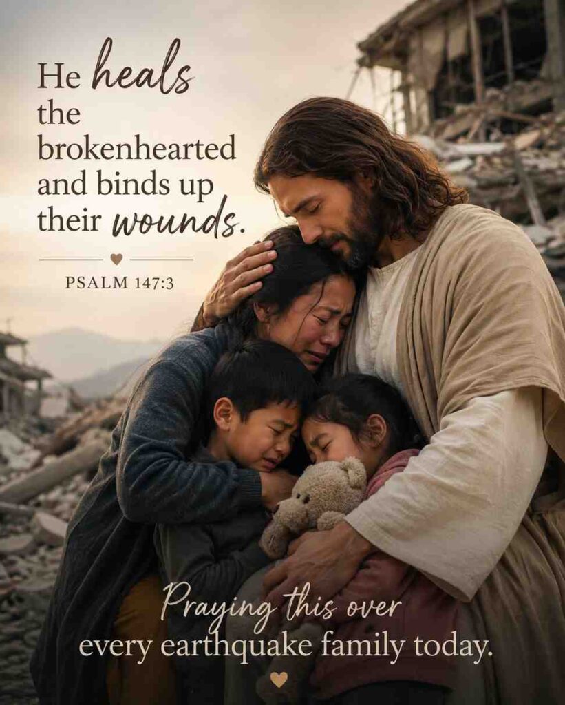 prayer for earthquake and tsunami