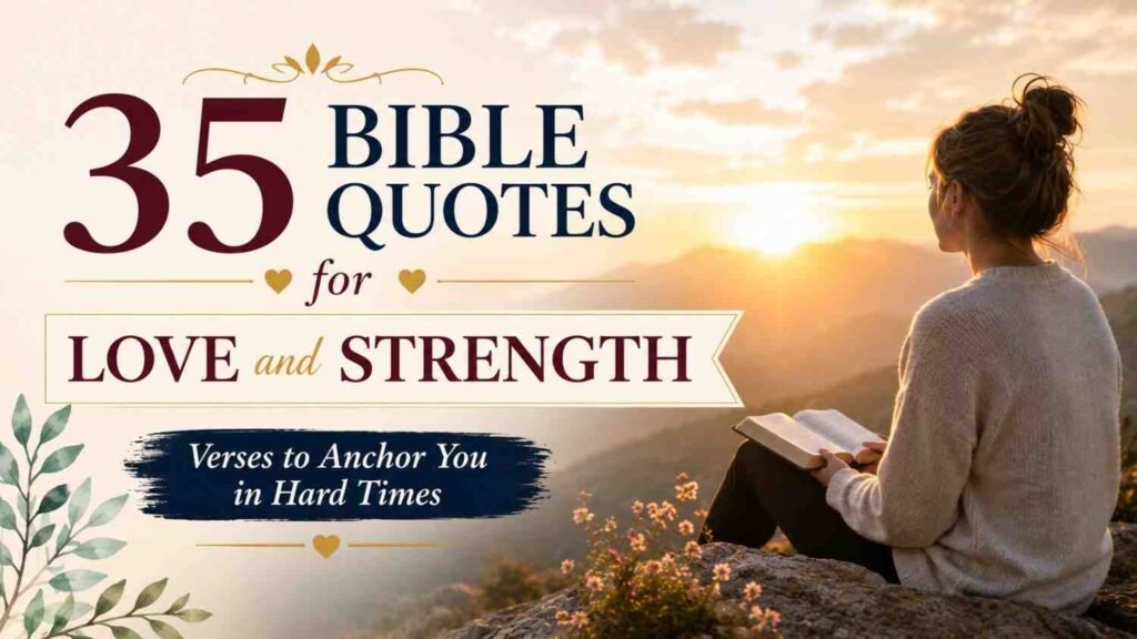 Bible Verses for Love and Strength