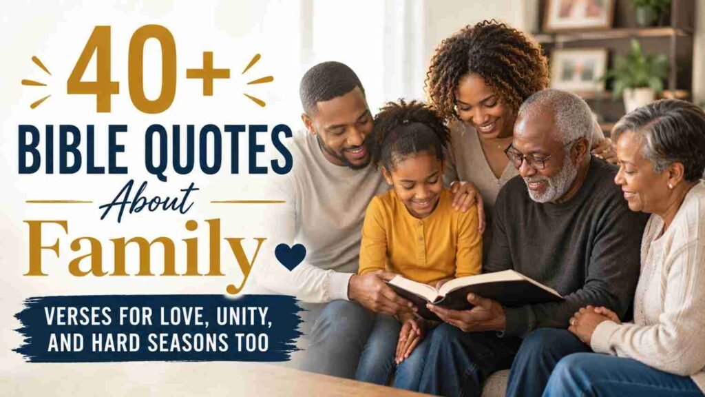 Bible Quotes About Family
