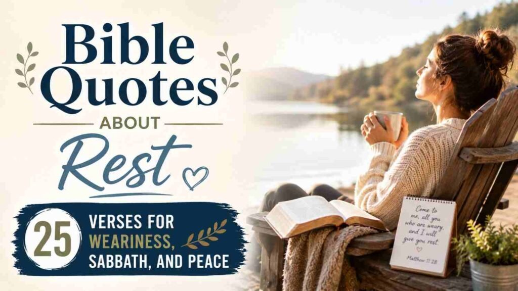 Bible Quotes About Rest