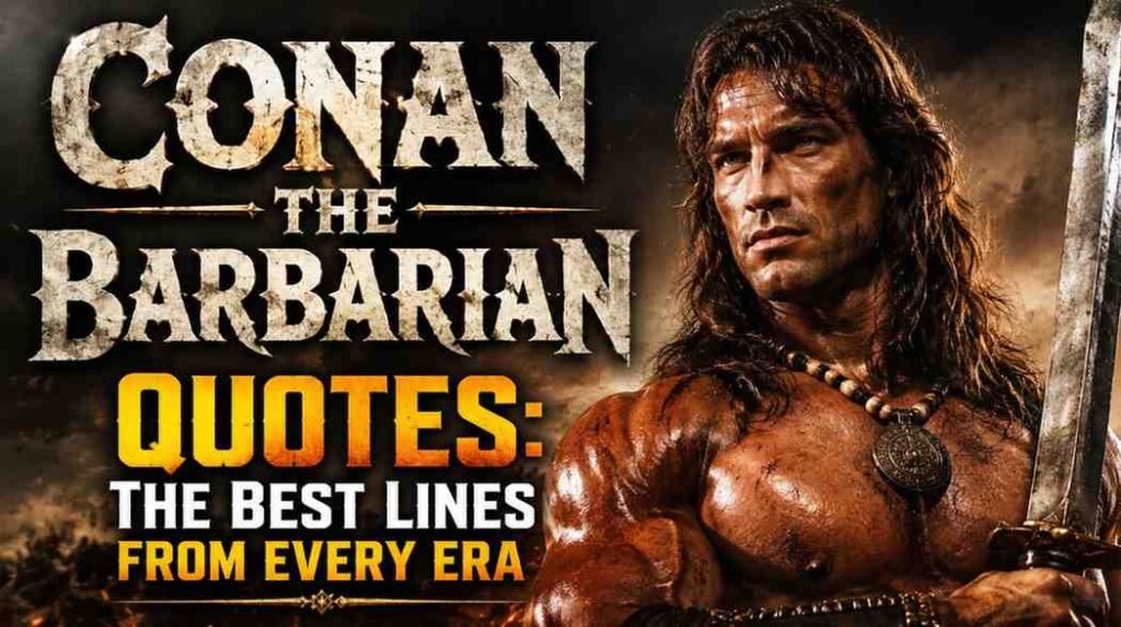 Conan the Barbarian Quotes