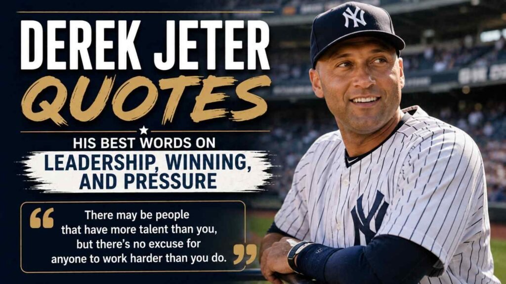 Derek Jeter Quotes