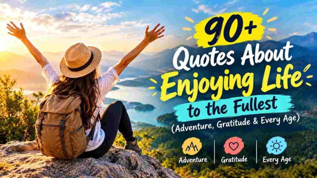 Quotes About Enjoying