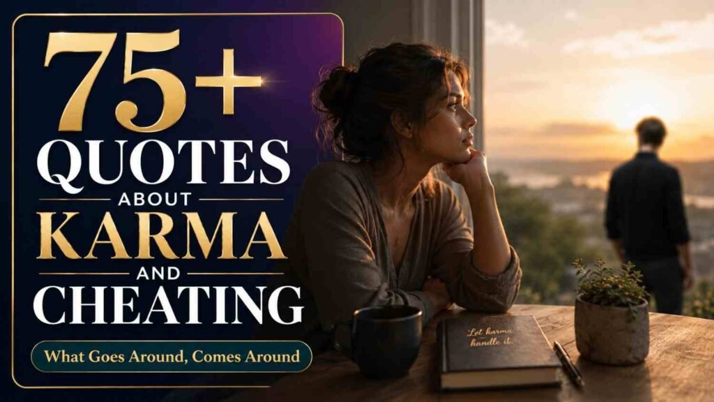 Quotes About Karma and Cheating